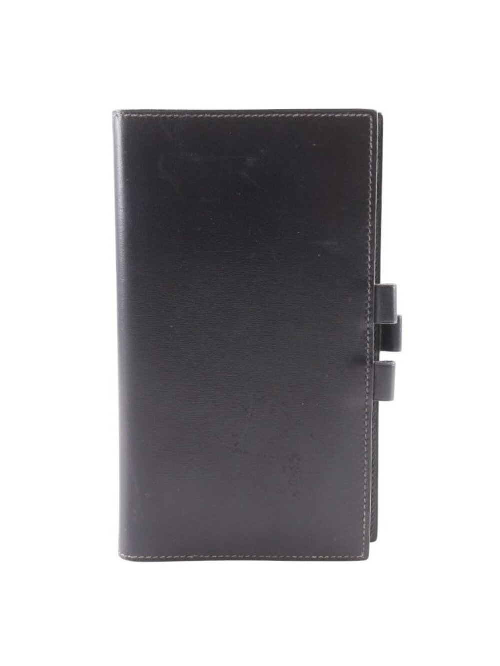 Hermes Agenda Vision Box Calf Black A Notebook Cover
